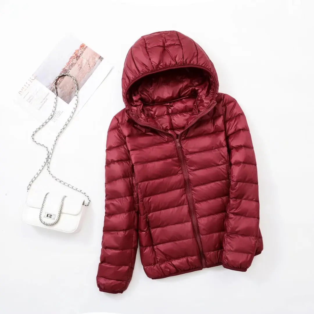 Parka femme polaire bleu foncé