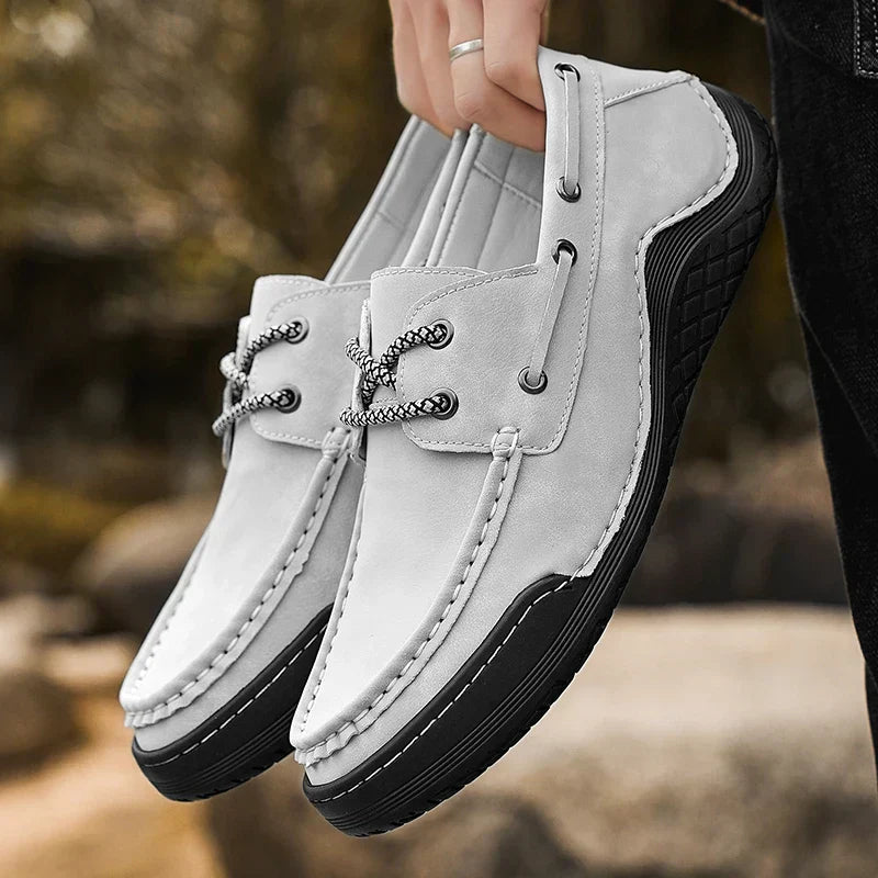 SuavLoaf™ – Mocassins Homme en Suède Élégants et Confortables