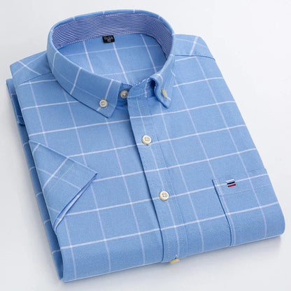 Chemise Homme Manches Courtes Décontractée