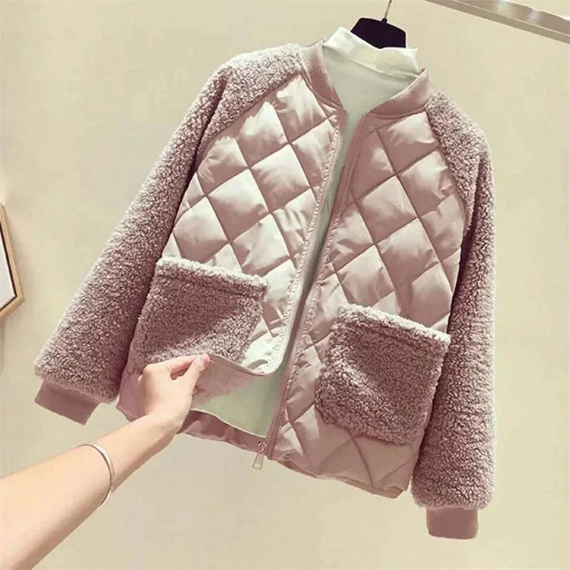Manteau Femme Hiver Élégant Boutonnage Double