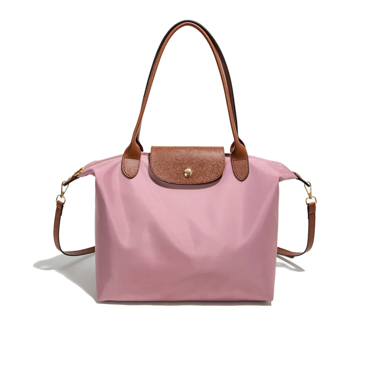 Sac à main femme en cuir rose avec bretelle ajustable - LuxeStyle