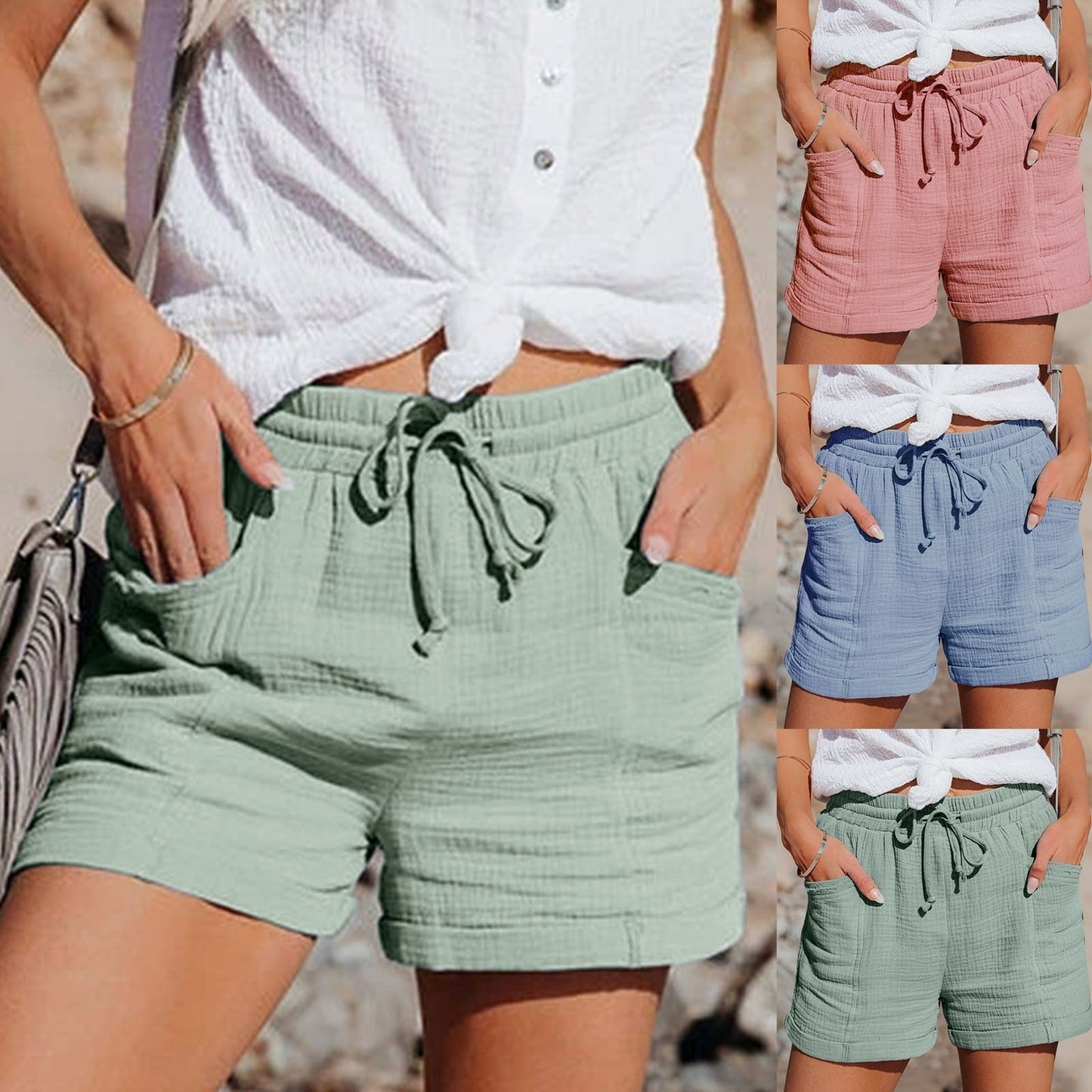 Short Femme Léger Été - LuxeStyle