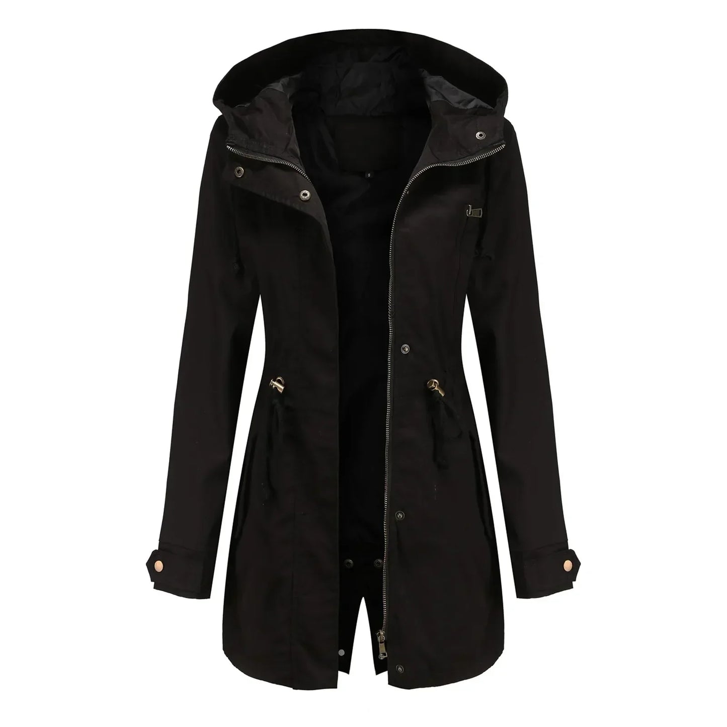 Parka Femme Hiver Élégante - Capuche et Doublure Chaude