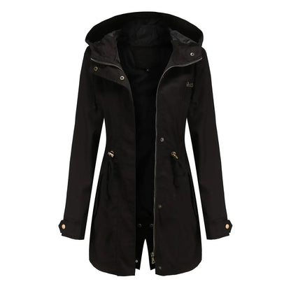 Parka Femme Hiver Élégante - Capuche et Doublure Chaude