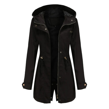 Doudoune Femme Hiver avec Capuche et Doublure Chaude