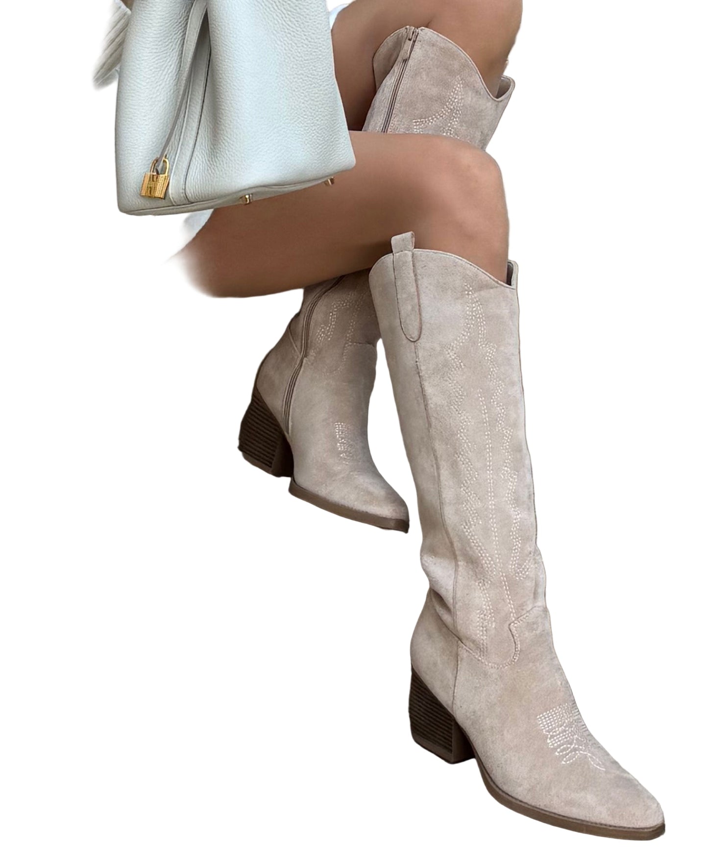 Bottes Femmes Hautes Mode Hiver - luxestyle