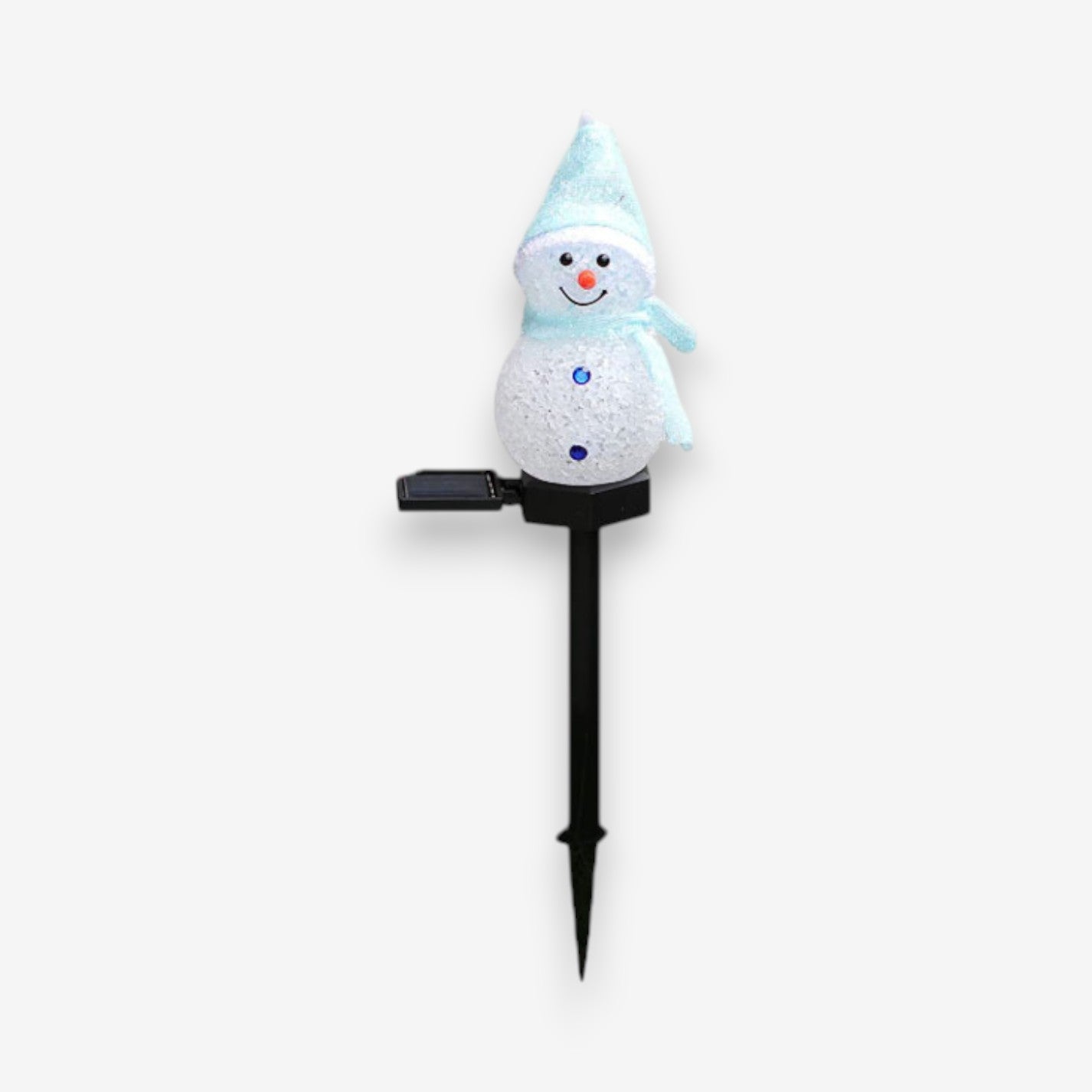 Lumière Solaire de Noël Bonhomme de Neige