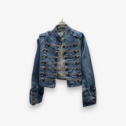 Veste Femme Hiver à Manches Longues et Col Haut Boutonné - LuxeStyle