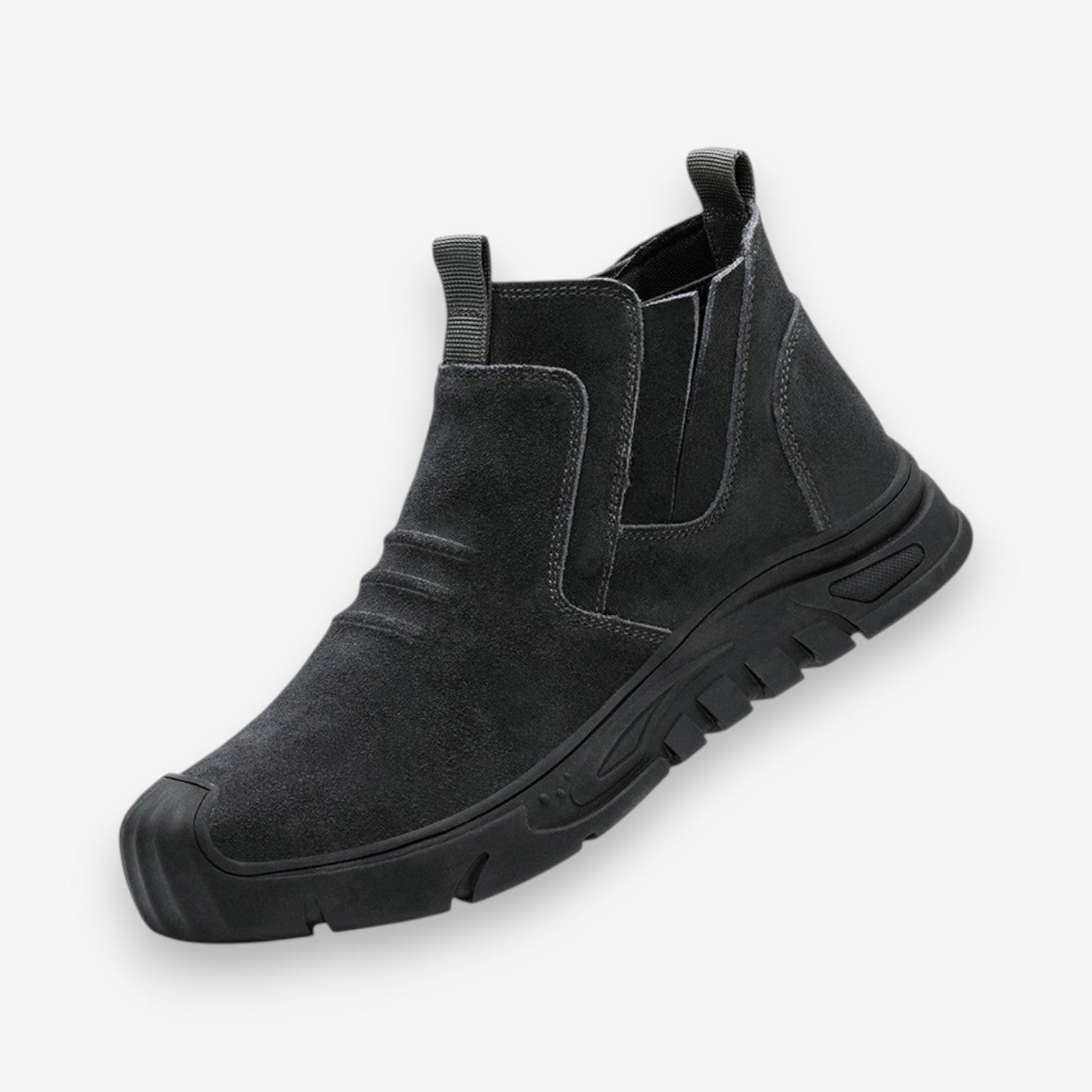 Chaussures décontractées à semelle caoutchouc et bout arrondi - LuxeStyle