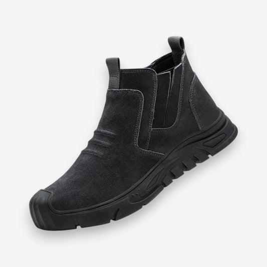 Chaussures décontractées à semelle caoutchouc et bout arrondi - LuxeStyle
