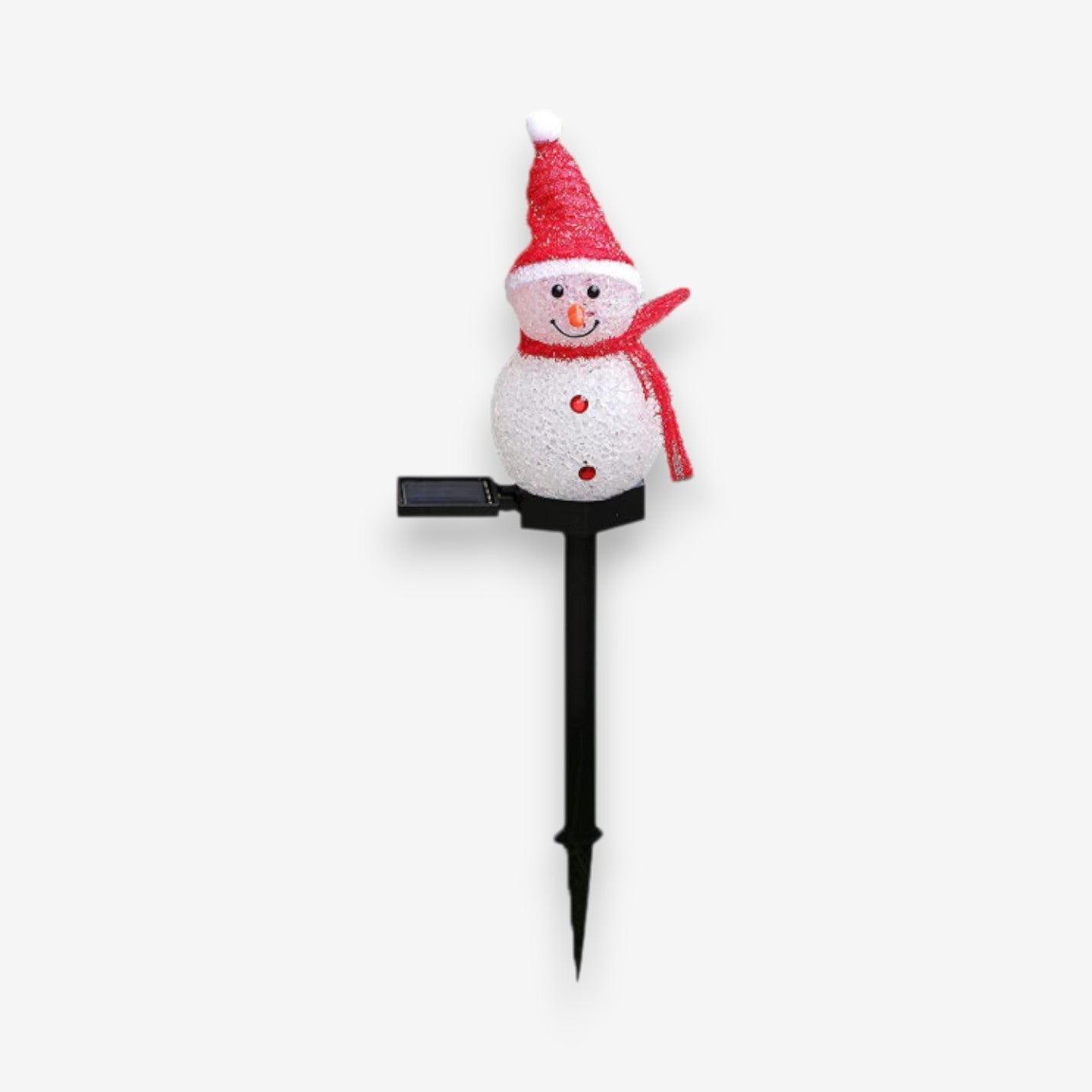 Lumière Solaire de Noël Bonhomme de Neige
