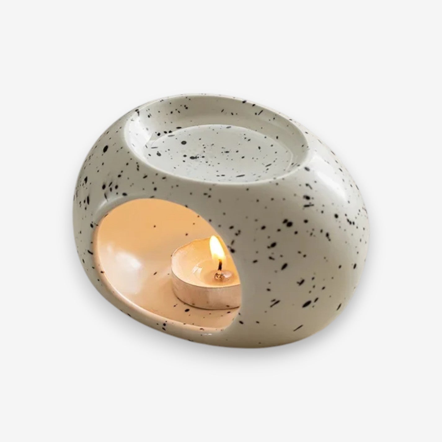 Bougeoir Chauffant Parfum avec Diffuseur d'Huiles Essentielles Décoratif - LuxeStyle