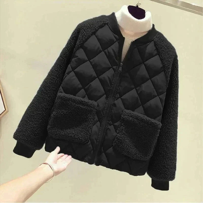 Manteau Femme Hiver Élégant à Fermeture Double