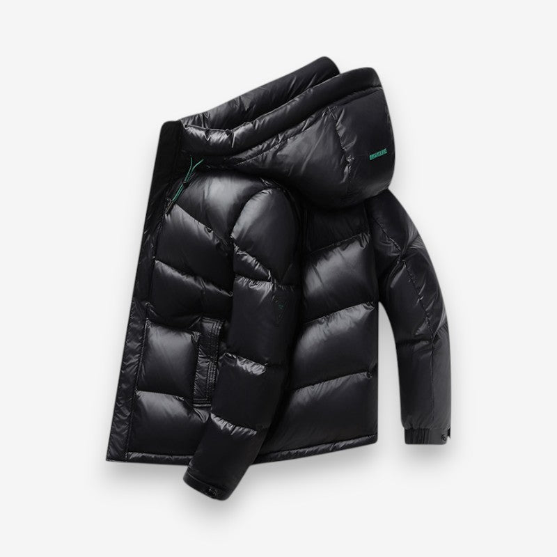 Veste à Capuche Zippée Oversize avec Poches Fonctionnelles - LuxeStyle