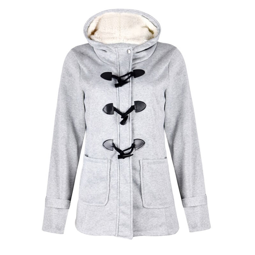 Manteau Femme Hivernal Long Élégant avec Capuche et Poches - LuxeStyle