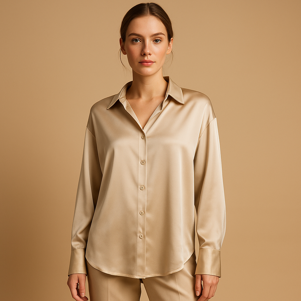 Chemise Femme Chic à Manches Longues