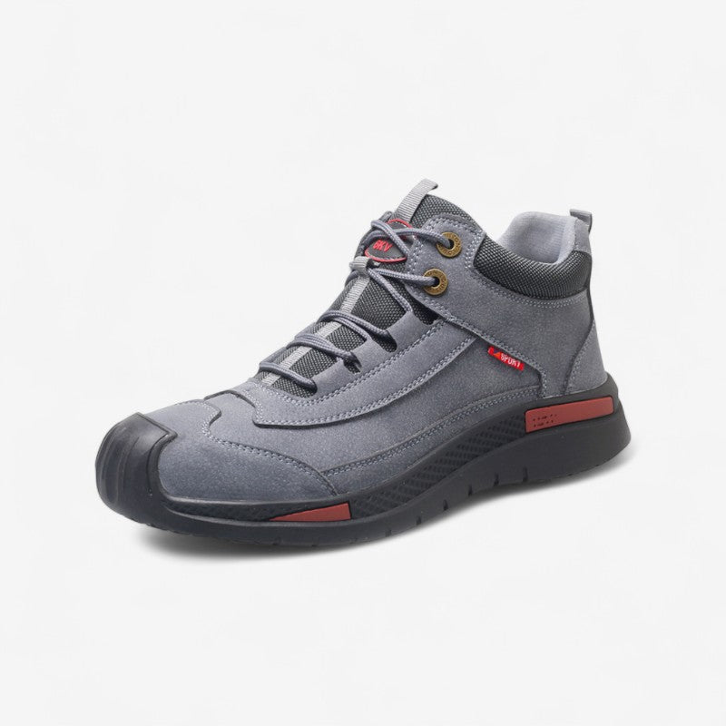 Chaussures Confort à Bout Arrondi avec Semelle Grip