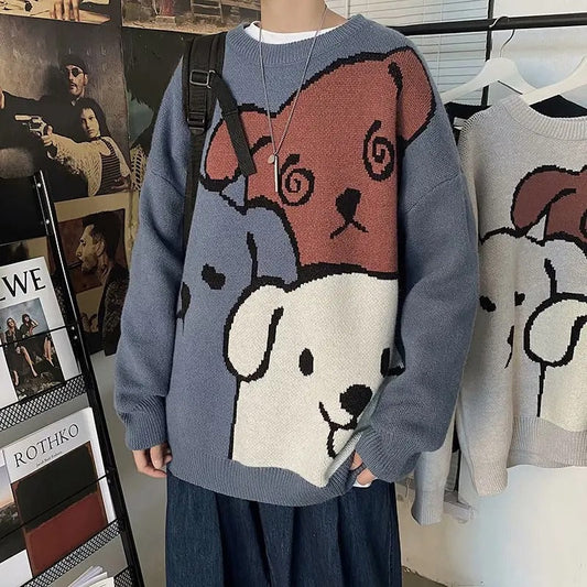 Pull Classique Relâché Pour Homme - LuxeStyle