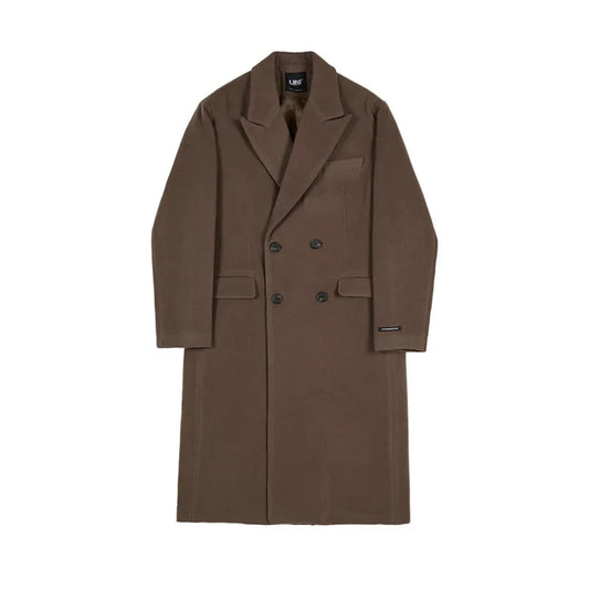 Manteau Homme Élégant À Fermeture Double pour Automne Hiver - LuxeStyle