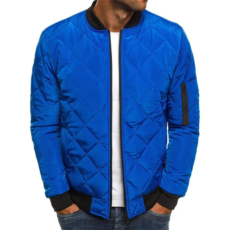 Veste polaire rouge pour homme à fermeture rapide