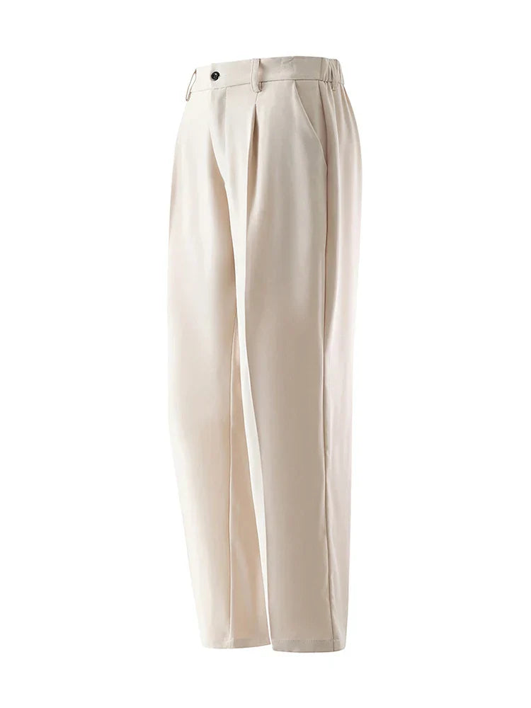 Pantalon Casual Homme Élastique pour Été