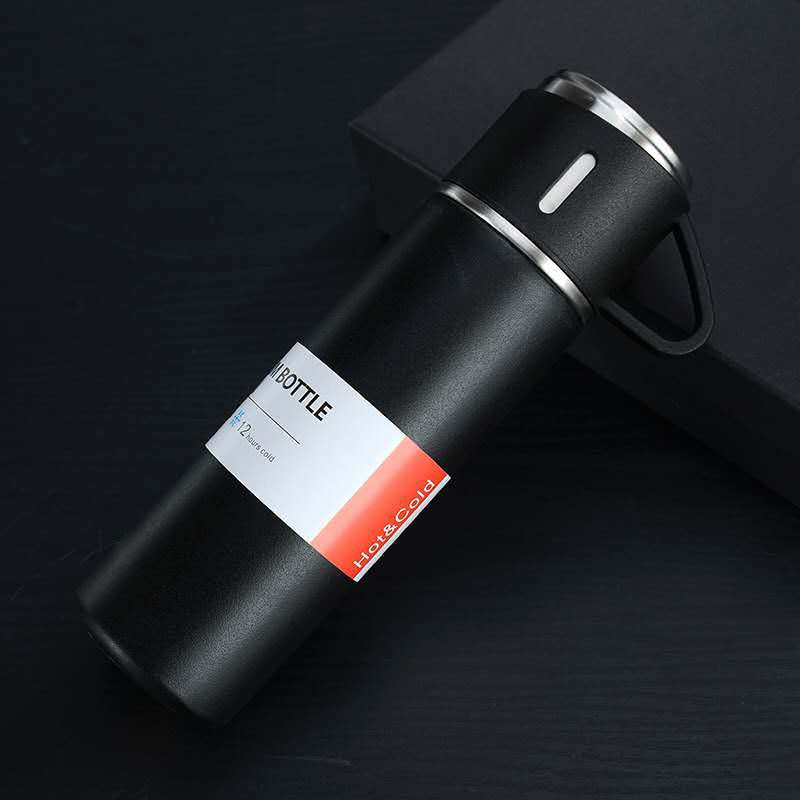 Thermos de Voyage Isolé avec Gobelet Intégré