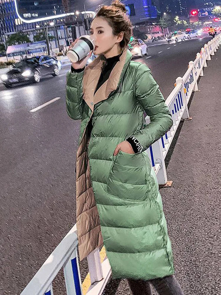 Veste Douillette Légère pour Femme avec Fermeture Éclair