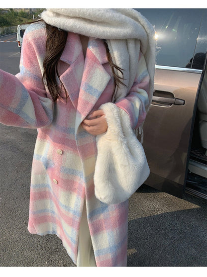 Manteau Femme Élégant Hiver avec Fermeture Boutons - LuxeStyle