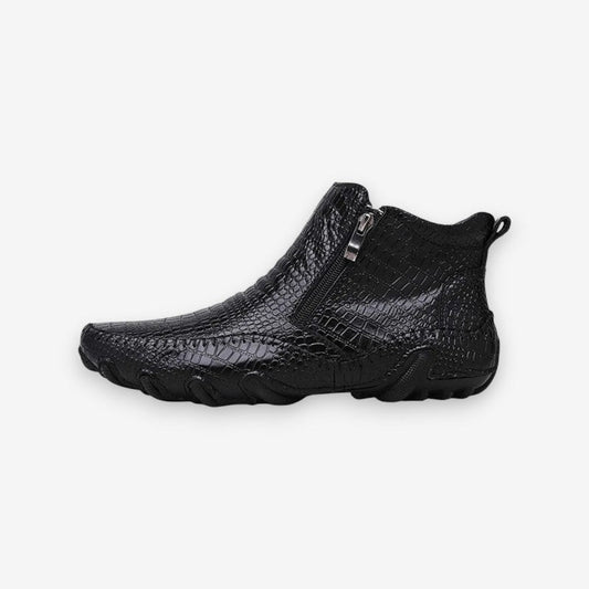 Bottines Hiver Chaudes à Fermeture Éclair - LuxeStyle