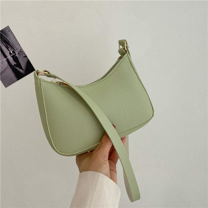Sac à main coloré en faux cuir pour femme