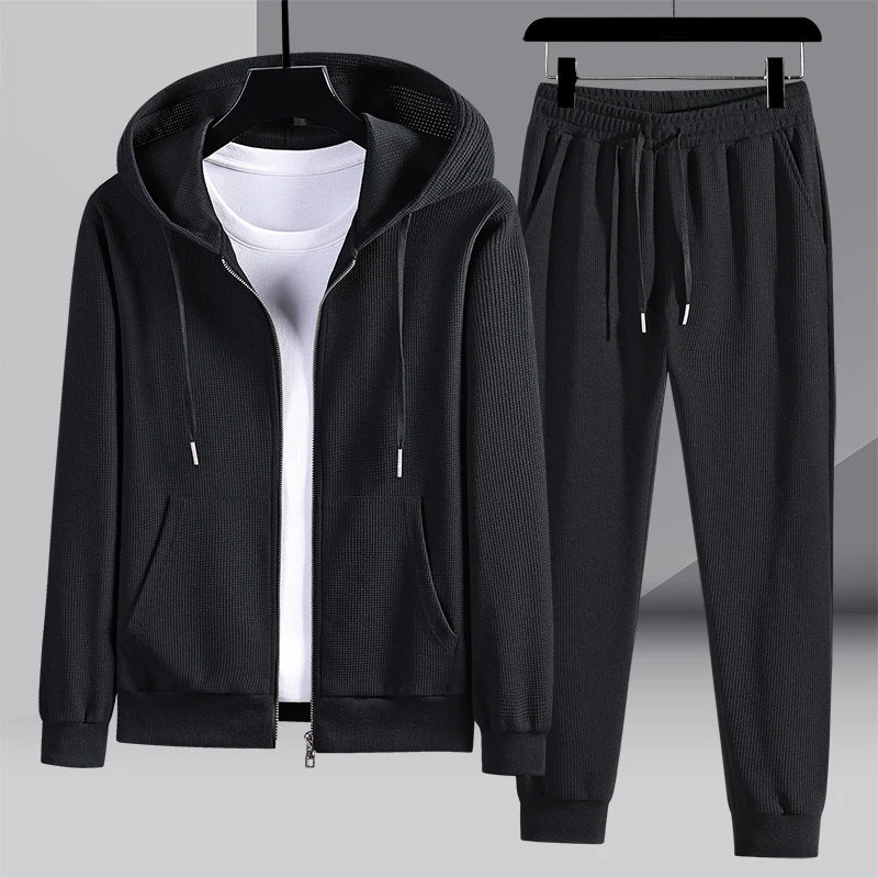 Survêtement sportif gris homme complet