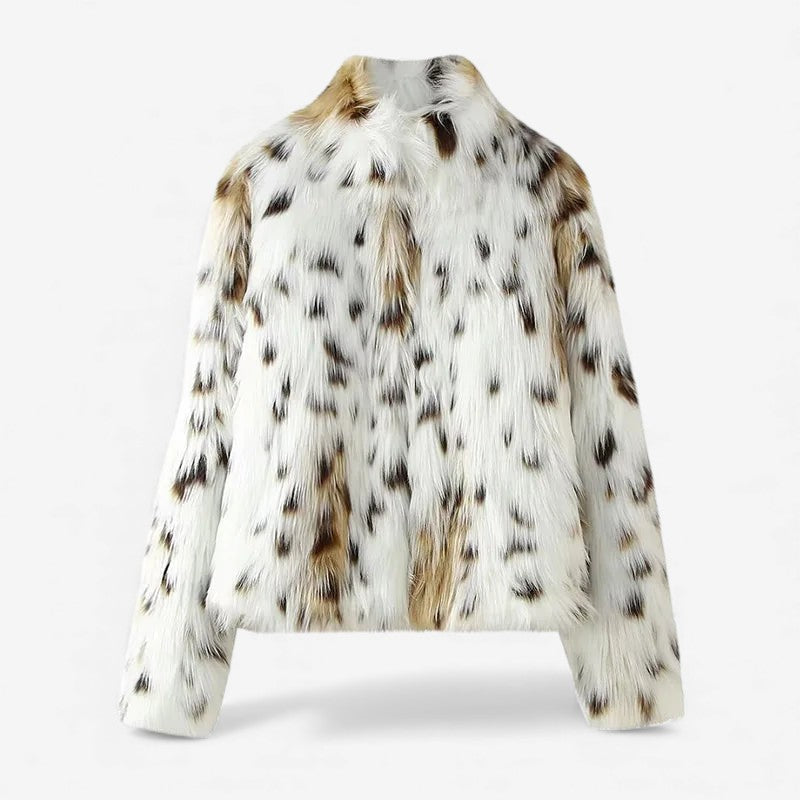 Veste Fashion Léopard à Manches Longues - LuxeStyle