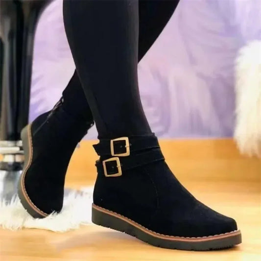 Bottes confortables élégantes pour femme hiver - LuxeStyle