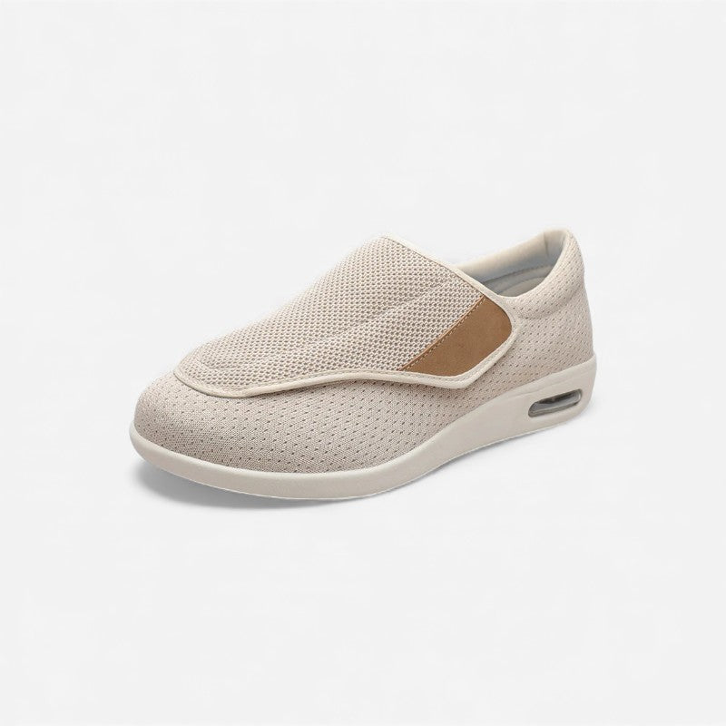 Chaussures Confort à Bout Arrondi avec Semelle Grip