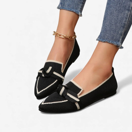 Ballerines Décontractées à Bout Arrondi en Daim Doux - LuxeStyle