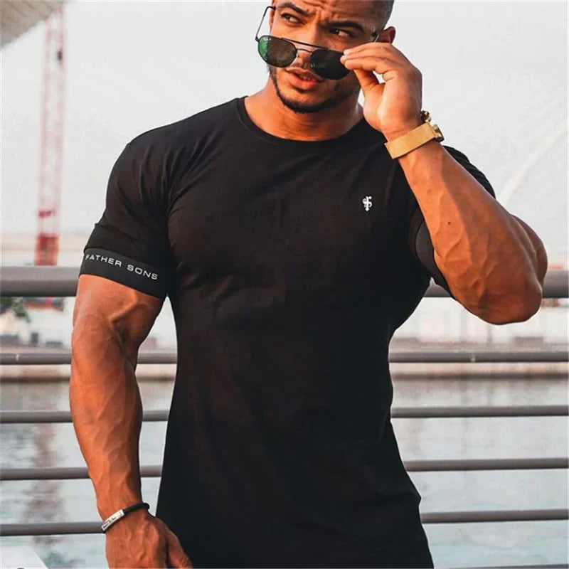 T-shirt Décontracté Col Rond Été