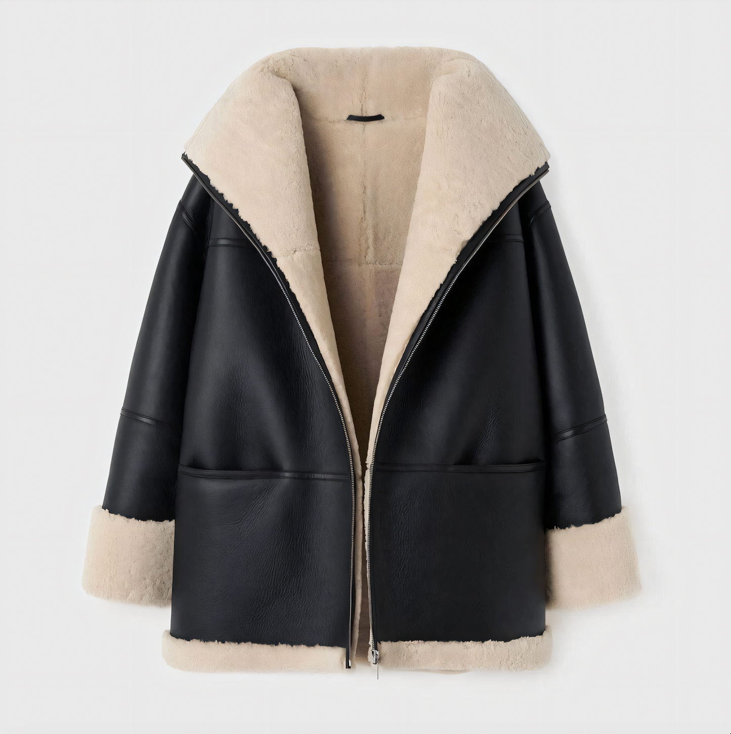 Veste Hivernale Élégante avec Capuchon pour Femme