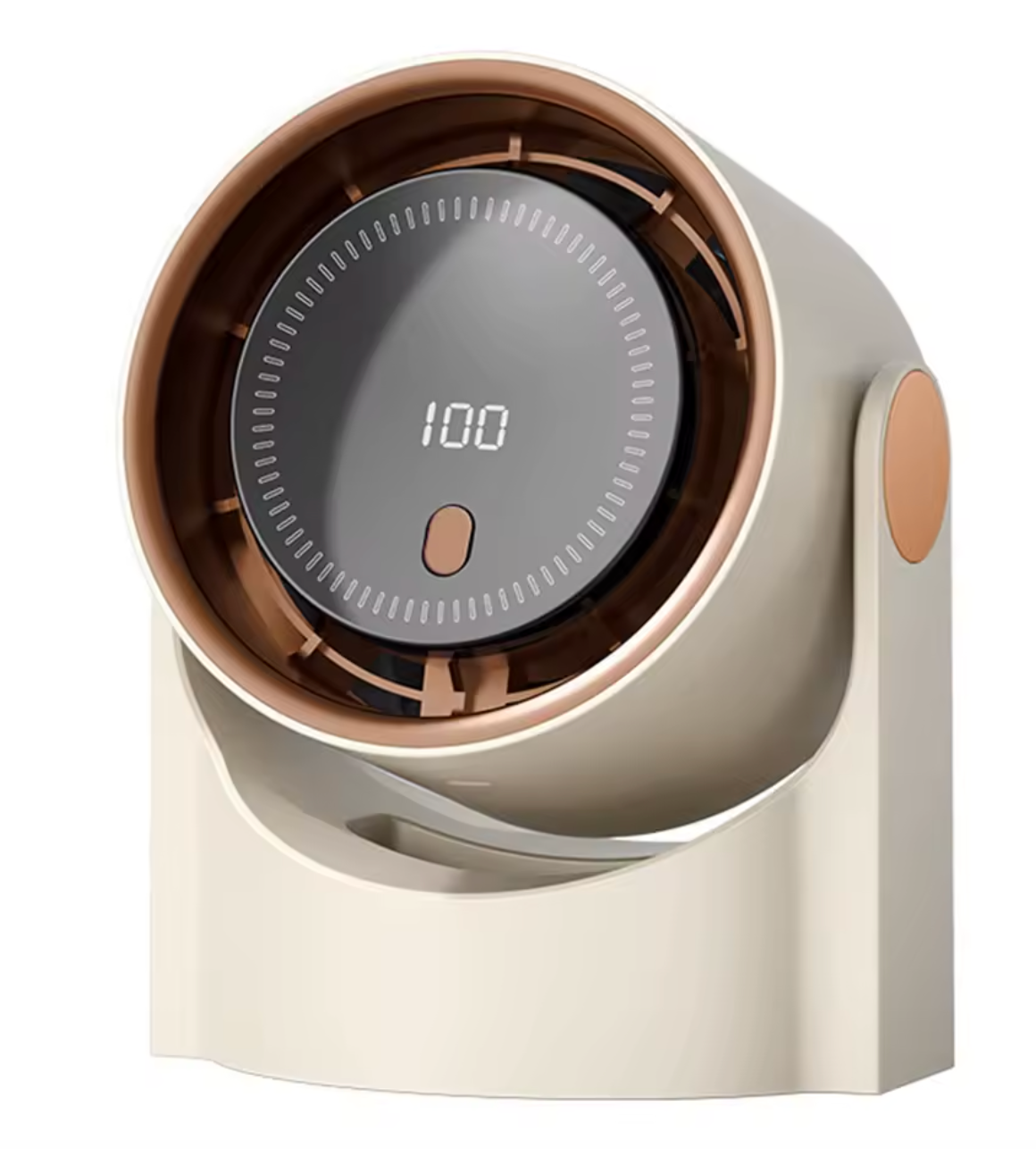 Ventilateur Bureau Élégant avec Écran LCD