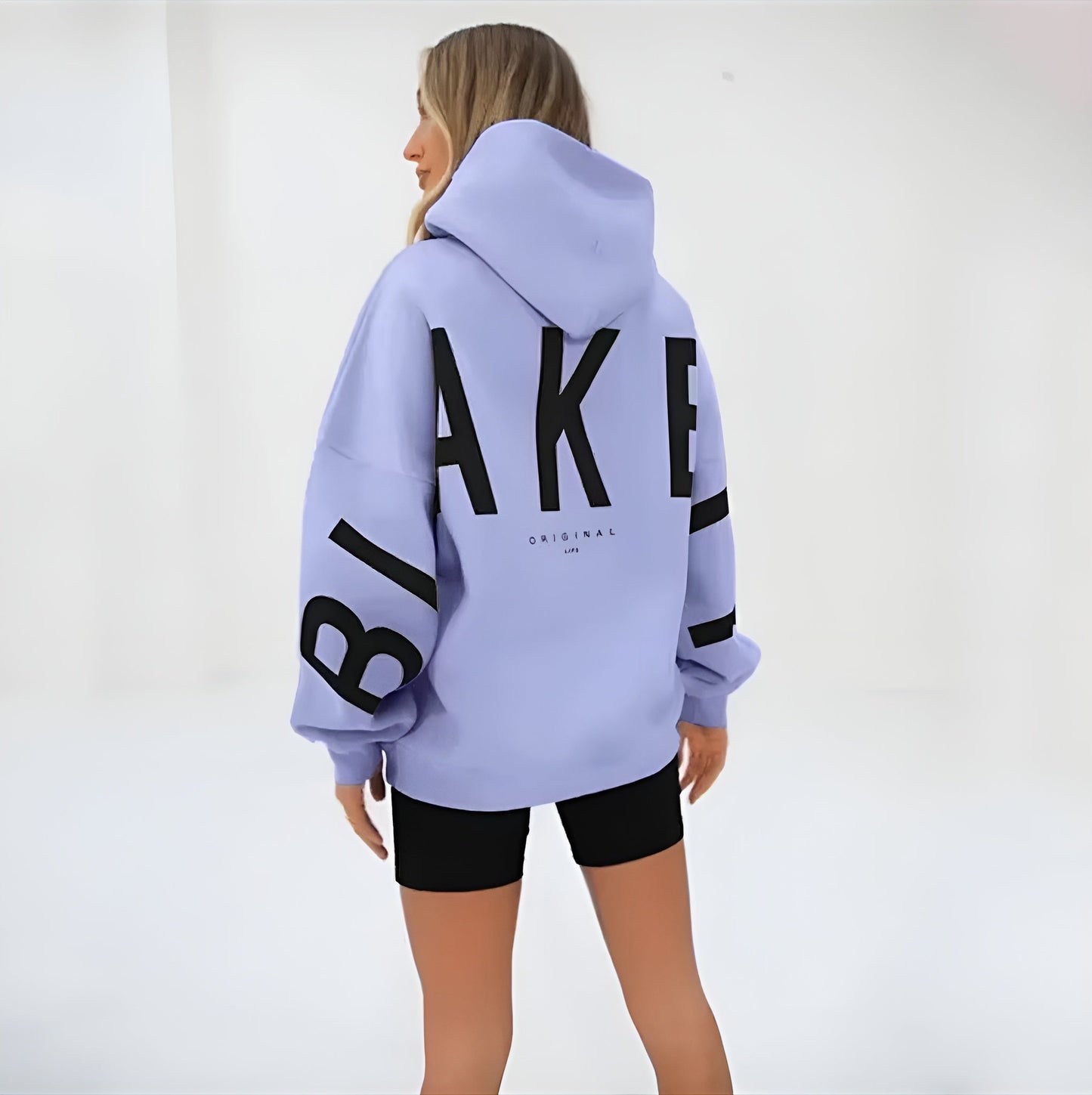Sweat à Capuche Féminin Oversize Douillet avec Poche Avant & Look Détendu