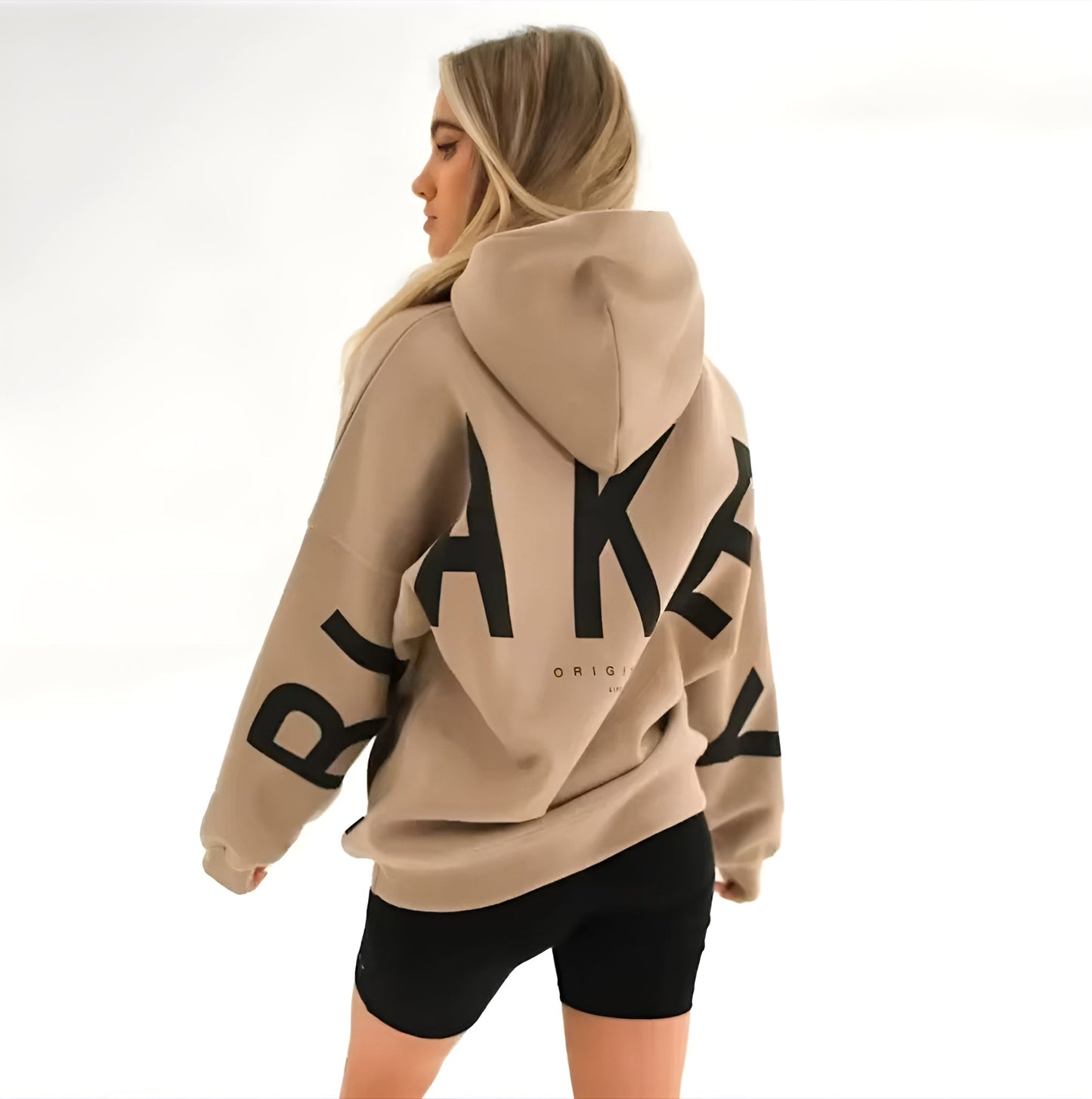 Sweat à Capuche Féminin Oversize Douillet avec Poche Avant & Look Détendu - LuxeStyle