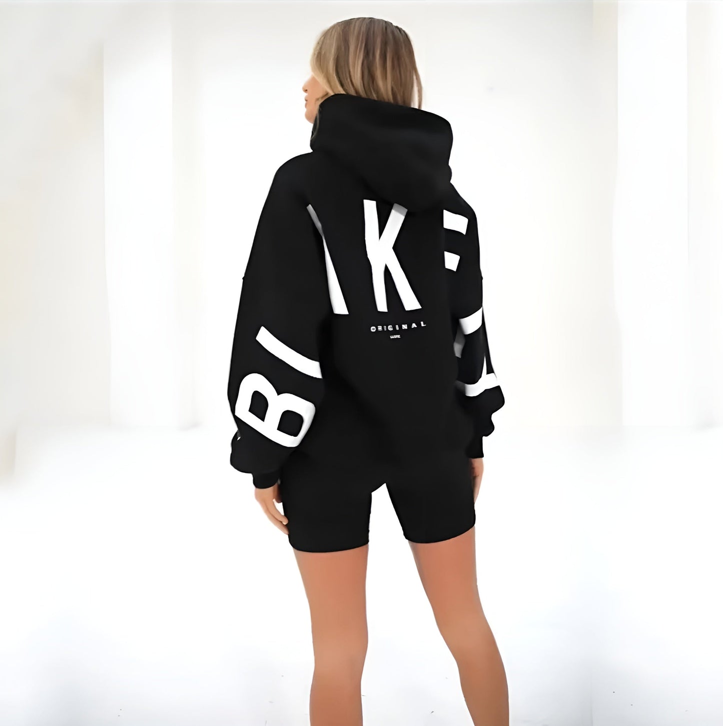 Sweat à Capuche Féminin Oversize Douillet avec Poche Avant & Look Détendu