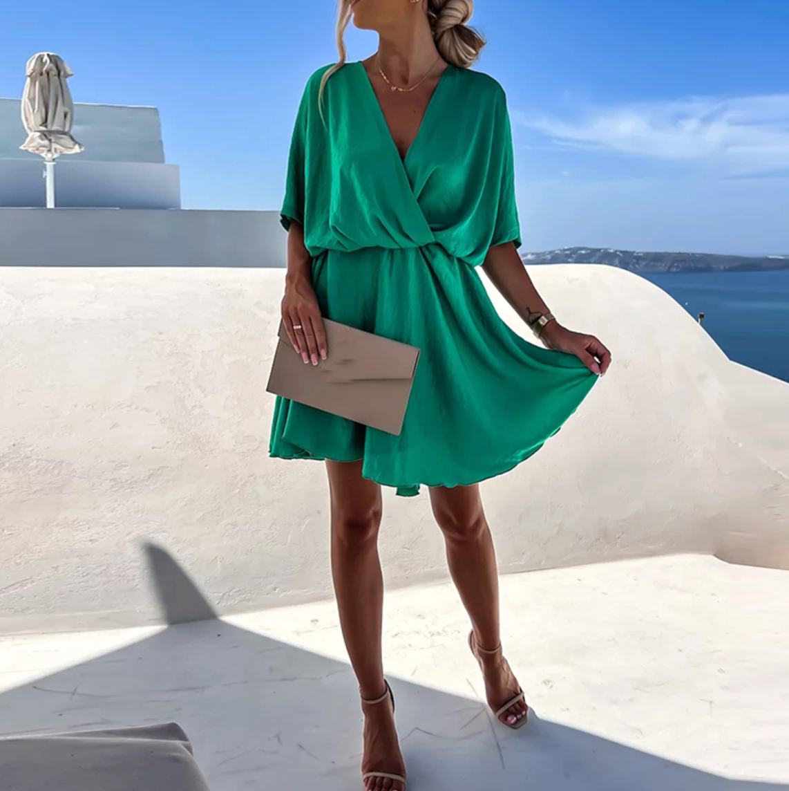 Robe Chic Femme Taille Midi - LuxeStyle