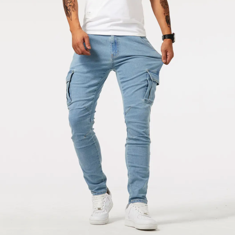 Pantalon Chino Sport Gris Homme