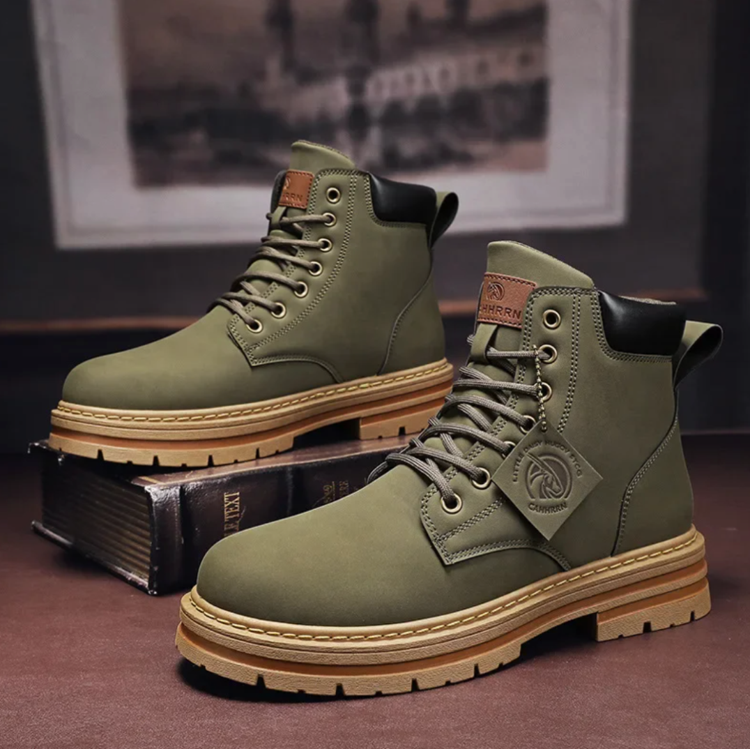 Bottes en Cuir pour Homme Confort & Stabilité