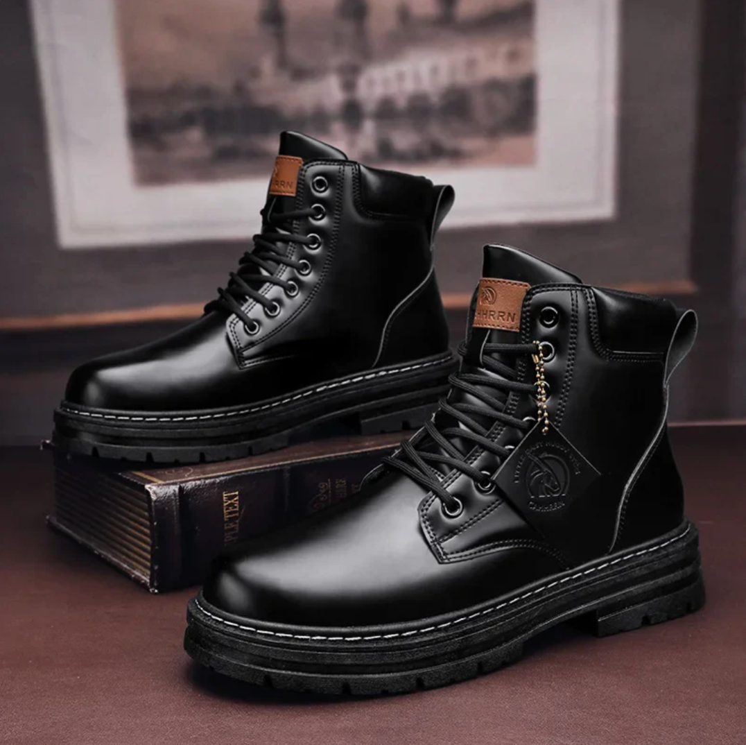 Bottes en Cuir pour Homme Confort & Stabilité