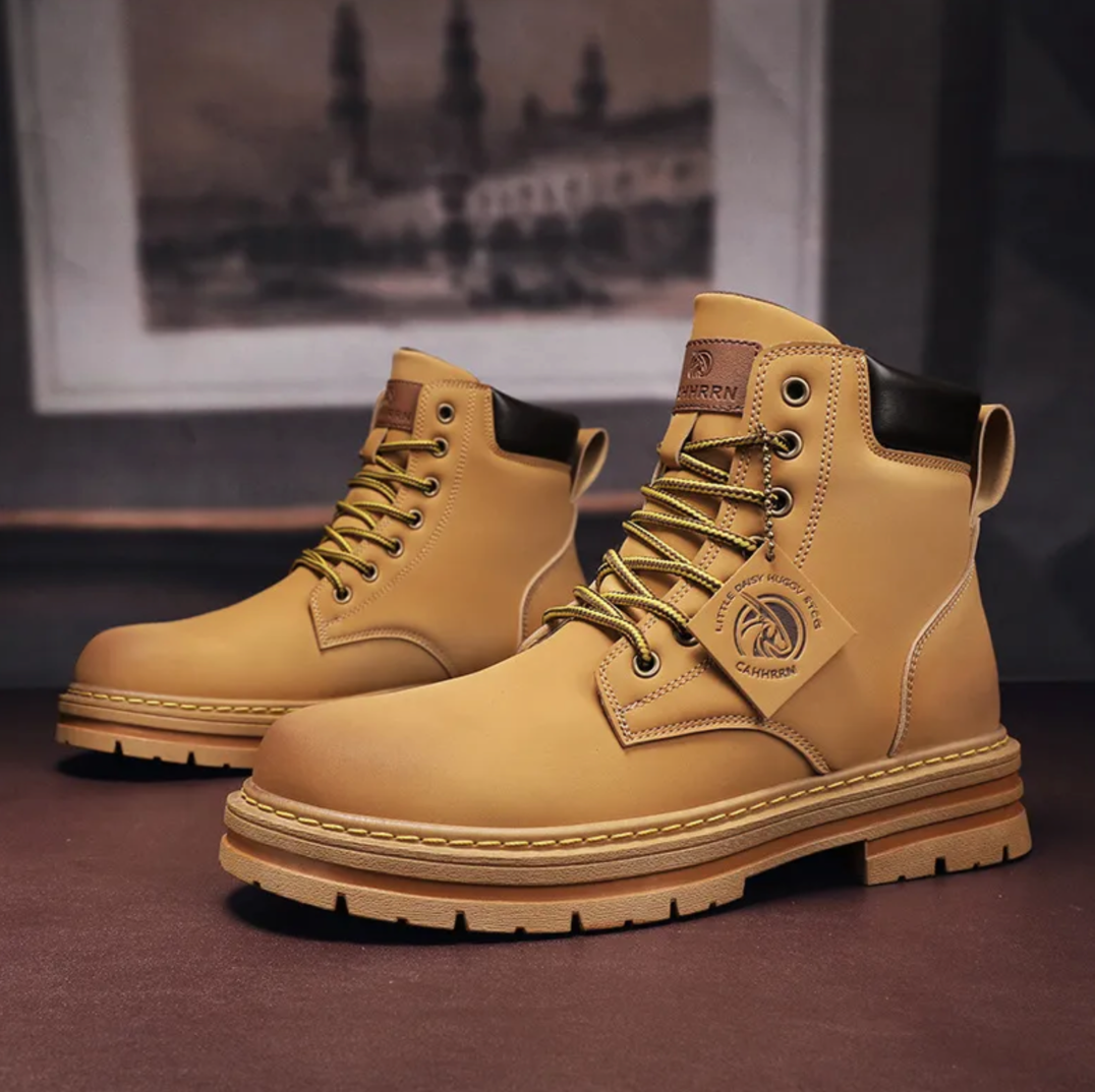Bottes en Cuir pour Homme Confort & Stabilité
