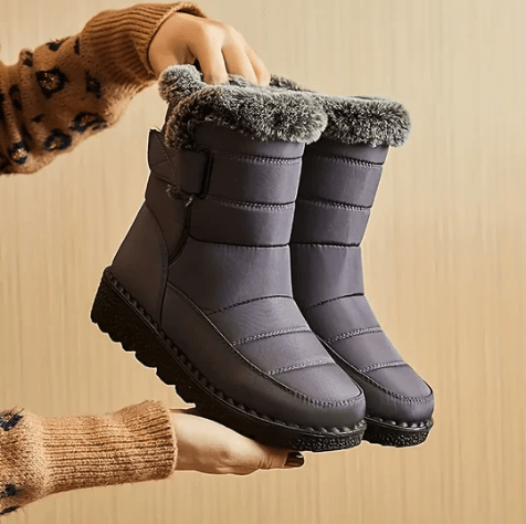 Bottes Femme Hiver Chaudes Fourrées – Semelle Antidérapante Robuste