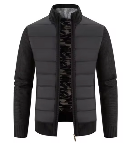 Veste à capuche zippée sportive hommes
