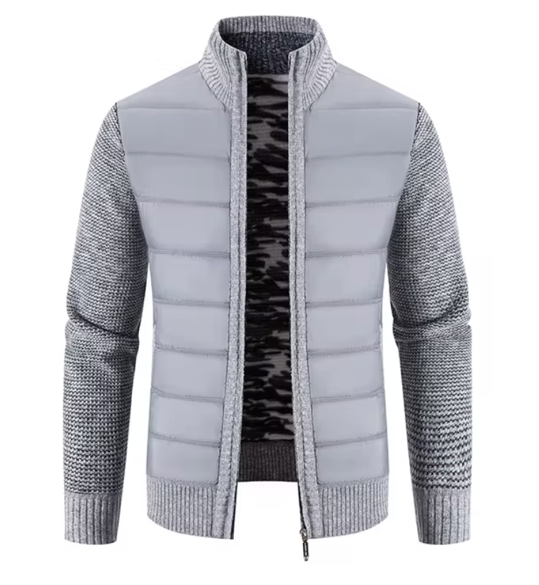 Veste à capuche zippée sportive hommes