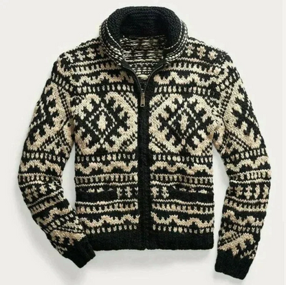 Veste en Laine Douce pour Homme - Parfait pour l'Hiver - LuxeStyle